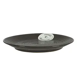 Тарілка десертна Cesiro Spiral, 20 см, графіт (D3070S/G141) - мініатюра 2