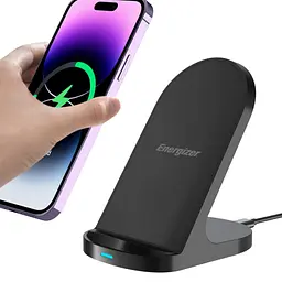 Зарядний пристрій Energizer Wireless WCP108 QI 15W чорний (WCP108)