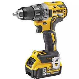 Дриль-шурупокрут акумуляторний DeWalt з АКБ та ЗП DCD791P2