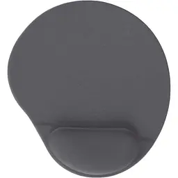 Килимок Gembird Gel Mouse Pad with Wrist Support grey (MP-GEL-GR)
