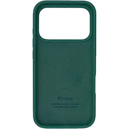 Чохол Silicone Case для Apple iPhone 17 Pro Pine Green AA [145173] - мініатюра 2