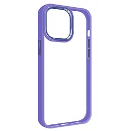 Чехол для Apple iPhone 14 Pro Max, UNIT2, фиолетовый, ударопрочный, прозрачный противоударный чехол-накладка из TPU и поликарбоната (PC), с защитными бортиками, защита всего корпуса от ударов и царапин, ArmorStandart (ARM69963)
