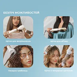 Стайлер CECOTEC Bamba CeramicCare 12in1 AirGlam Champagne - мініатюра 12
