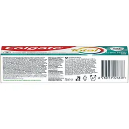 Зубна паста Colgate Total Active Freshness антибактеріальна багатофункціональна 75 мл - мініатюра 2