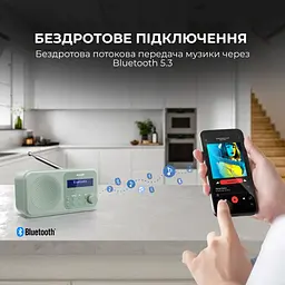 Радіоприймач Sharp DR-P420 Green - мініатюра 5