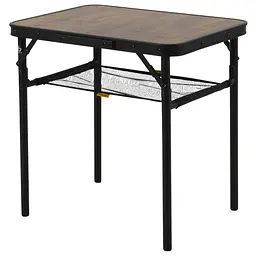 Складний стіл Bo-Camp Garland 60x45 cm Black/Wood look (1404195) - мініатюра 3