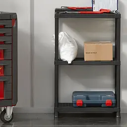Стелаж Toomax Universal Vent 63-3 на 3 полиці 60х30х95 см чорний (00-00005684) - мініатюра 5