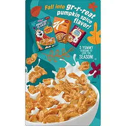 Хлопья Kellogg's Frosted Flakes Pumpkin Spice 484g - миниатюра 3