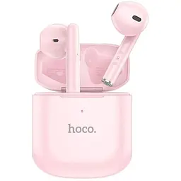 Блютуз Стерео Гарнітура Hoco EW19 Plus, 30/250 mAh, 4h Рожевий