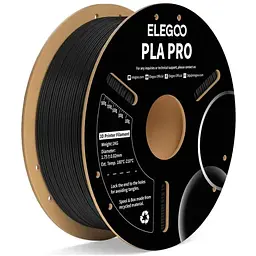 Пластик для 3D-принтера ELEGOO PLA PRO 1кг, 1.75мм, black (50.203.0188)