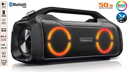Портативна акустика Real-El X-747 Black [82788] - мініатюра 10