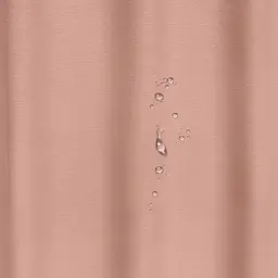 Шторка для душу та ванної Cosas з кільцями 180х200 blush, рожевий (ShowerCurtains_21Blush_DUK_180x200_Hook) - мініатюра 4