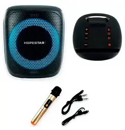 Портативна Bluetooth-колонка Hopestar Party 100 Чорний - мініатюра 2