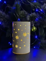 Світильник декоративний Luca Lighting Сніжинки 15.9х15 см білий (8720362197591_2) - мініатюра 3