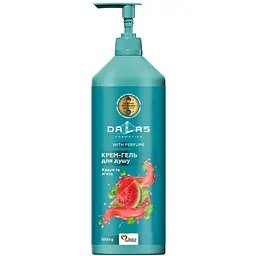 Гель для душу Dalas Cosmetics Кавун та м'ята 1000 г (4823128004844)