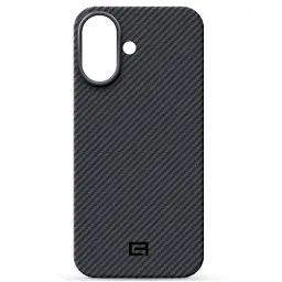 Чохол до мобільного телефона Armorstandart BlackIcon Aramid Twill MagCase Apple iPhone 17 Black (ARM90148)