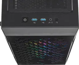 Корпус Corsair 220T RGB Airflow Black (CC-9011173-WW) Без БП Б/в - мініатюра 2