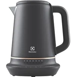 Електрочайник Electrolux 1.7 л Strix метал підтримка температури чорний матовий kuh0015323