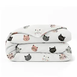 Дитяча постільна білизна фланель в ліжечко PLAYFUL CATS CS5 COSAS (4822052500507) - мініатюра 3