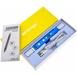 3D-Ручка Myriwell RP-100С Dark Blue (ABS, PLA, PCL) [114060] - мініатюра 7