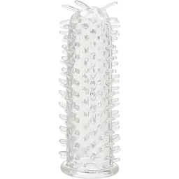 Насадка на пеніс Toy Joy Seduction Sleeve Clear 11 см прозорий