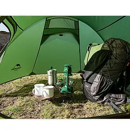 Намет тримісний Naturehike Opalus UL NH17L001-L Світло-зелений - мініатюра 8