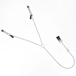Затискачі для сосків та клітора Art of Sex - Nipple and clit clamps Pearl