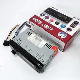 Автомагнітола MP3 3887 ISO 1DIN з LED екраном - мініатюра 4