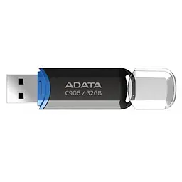 Флеш-накопичувач Adata 32Gb C906 Black USB 2.0 (AC906-32G-RBK) - мініатюра 1
