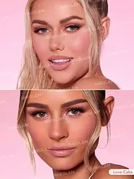 Рідкі матові рум'яна Sheglam Color Bloom Liquid Blush Matte Finish-Love Cake - мініатюра 2
