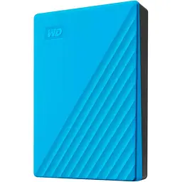 Зовнішній жорсткий диск Western Digital External WD My Passport 6TB USB 3.2 Blue (WDBR9S0060BBL-WESN) - мініатюра 3