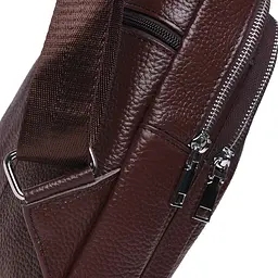 Чоловічий шкіряний рюкзак Keizer K12096-brown - мініатюра 6
