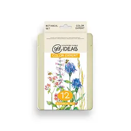 Набір олівців кольорових 99IDEAS "Color Expert" 12 кол., Botanical Set, метал. коробка, 99CE-12BOT
