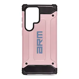 Чехол для Samsung Galaxy S24 Ultra 5G (SM-S928), Panzer, розовый, противоударный, бронированный, милитари, панель-накладка, защита всего корпуса, защита дисплея и камеры, термополиуретан (TPU) + поликарбонат (PC), ArmorStandart (ARM75619)