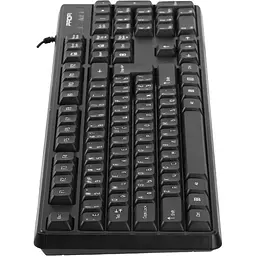 Клавіатура дротова Profi USB K101UB чорна (K101UB) - мініатюра 5