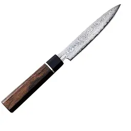 Кухонний ніж універсальний 120 мм Suncraft Senzo Black (BD-02)