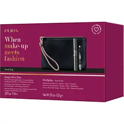 Набір в косметичці Pupa Kit Vamp: Туш для вій Mascara All in 1 + Олівець для очей Multiplay Eye Pencil 3 in 1 (1067483) - мініатюра 2