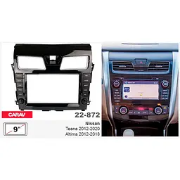 Перехідна рамка Nissan Teana, Altima Carav 22-872 - мініатюра 5