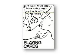 Карти гральні United States Playing Card Company Theory11 Shantell Martin (white) (PC_T11SMW) - мініатюра 2