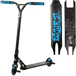 Самокат трюковий Best Scooter Чорно-синій 000254803