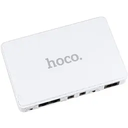 ДБЖ USP для роутера Hoco DB25 UPS White 8800mAh/18W/1USB/1*9-12V/1*5V/POE 15/24V - мініатюра 3