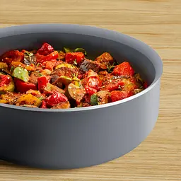 Tefal Сотейник Halo, 24см, з кришкою, алюміній, бакеліт, скло, сірий - мініатюра 5