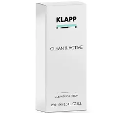 Очищувальне молочко Klapp Clean & Active Cleansing Lotion 250 мл - мініатюра 2