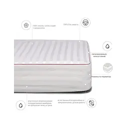 Наматрацник MirSon вовняний DeLuxe Woollen 245 70x130 см (2200000336750) - мініатюра 2
