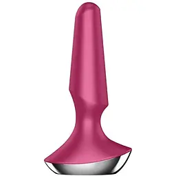 Анальна смарт-вібропробка Satisfyer Plug-ilicious 2 Червона - мініатюра 2