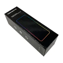 Ігрова поверхня (килимок) STAND JD-S16 LED+RGB (800*300*4mm) Black - мініатюра 4