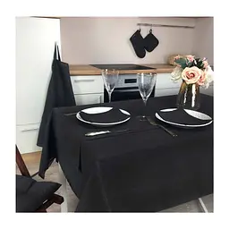 Скатертина Прованс Black Milan 136х180 см (4823093434714) - мініатюра 2