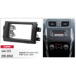 Перехідна рамка Fiat Sedici Carav 09-002 - мініатюра 4