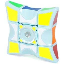 Дитяча інтерактивна головоломка Epik Rubik's Cube Fingertips Spinner Water Blue