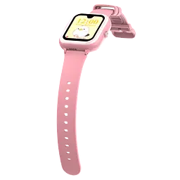 Смарт годинник-телефон дитячі Wonlex KT31 4G з камерою WI-FI GPS SIM-картою Pink (16996) - мініатюра 4